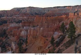 Bryce Canyon amphitheater at sunrise