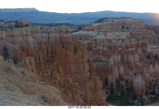 Bryce Canyon amphitheater at sunrise
