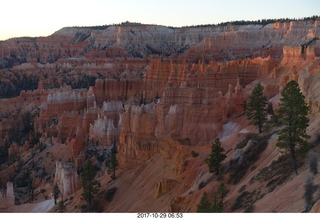 Bryce Canyon amphitheater at sunrise