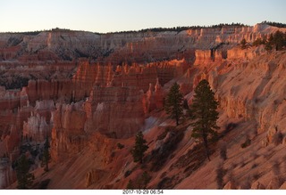 Bryce Canyon amphitheater at sunrise