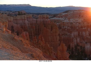 Bryce Canyon amphitheater at sunrise