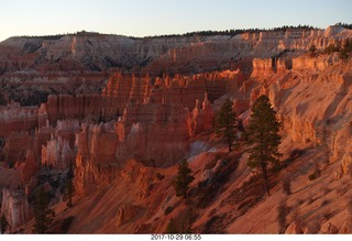 Bryce Canyon amphitheater at sunrise