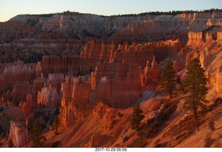 Bryce Canyon amphitheater at sunrise