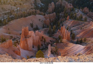 Bryce Canyon amphitheater at sunrise