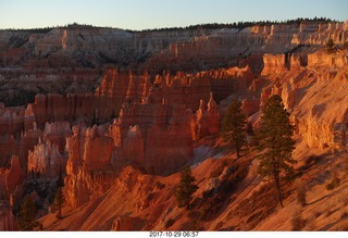 Bryce Canyon amphitheater at sunrise