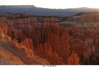 Bryce Canyon amphitheater at sunrise