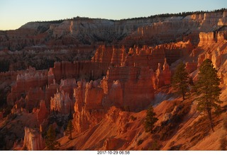 Bryce Canyon amphitheater at sunrise