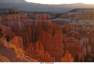 Bryce Canyon amphitheater at sunrise