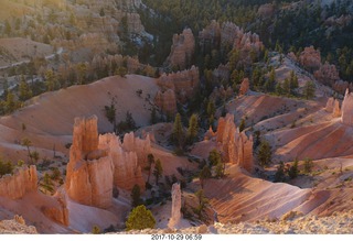 Bryce Canyon amphitheater at sunrise