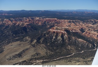 aerial - Bryce Canyon National Park