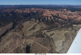 aerial - Bryce Canyon National Park