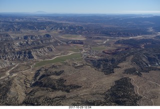 aerial - Bryce Canyon National Park area