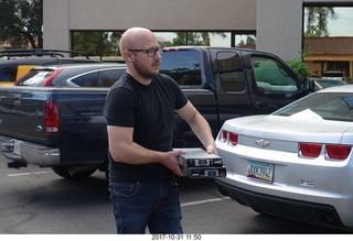 Clear Demand data center equipment being moved