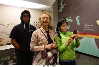 Philadelphia - The Franklin Institute - Chinese Terracotta Warriers - Gabe, Betsy, Cecelia