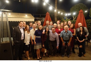 Clear Demand holiday party - group picture with spouses