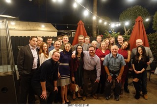 Clear Demand holiday party - group picture with spouses