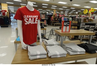 clearance sale