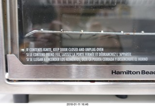 if contents ignite, keep door closed and unplug oven