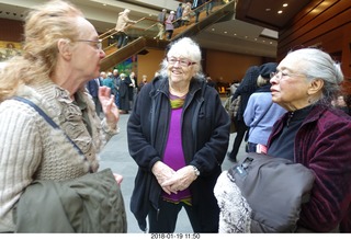 Kimmel Center - philadelphia orchestra concert - Betsy, Susan, Barbara Harris