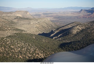 142 9y3. aerial - flying to Grand Gulch