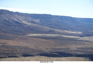 aerial - near Grand Gulch airstrip