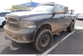 well-used truck