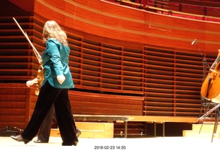 Philadelphia Orchestra musicians playing Bartok string quartet