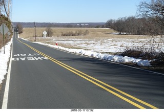 Cherry Valley Road and Province Line Road - Bedens Brook run  - The View