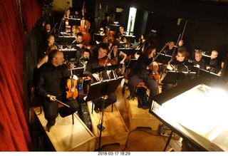 Academy of Music - Swan Lake ballet - pit orchestra with Luigi