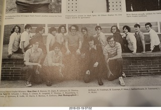 Jamie Bachman picture and signature in my yearbook