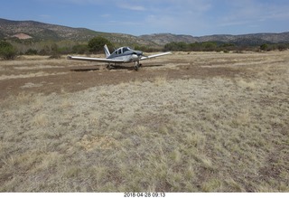 1811 a00. Double Circle at Eagle Creek airstrip (Z66) and N8377W