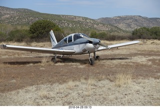 1812 a00. Double Circle at Eagle Creek airstrip (Z66) + N8377W