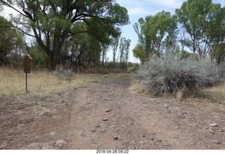 222 a00. Double Circle at Eagle Creek airstrip (Z66) run