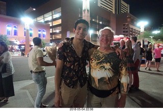 Ballet Arizona - stage entrance - Helio Lima and Adam