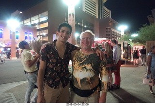 Ballet Arizona - stage entrance - Helio Lima and Adam