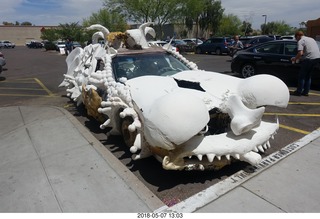 amazing paper mache car