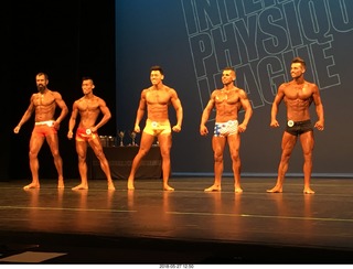 Mesa - International Physique League (IPL) show - prejudging . Tabetha Hernandez (67) . Dawn Davis (46) .