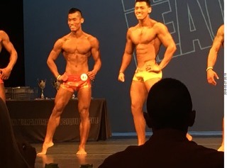 Mesa - International Physique League (IPL) show - main event . Ciarenna (Barbie) Lopez (6) .