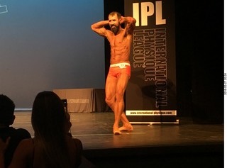 Mesa - International Physique League (IPL) show - main event . James Niezen (33) .