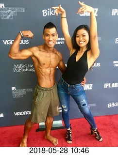 Mesa - International Physique League (IPL) show . Zyrian (Zee) Apurillo (41) . after the show