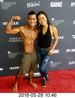 Mesa - International Physique League (IPL) show . Carrie Cuellar (2) . Ben Yusef