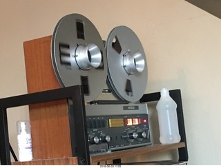 my cats Devin and Jane and their first experience with reel-to-reel tape