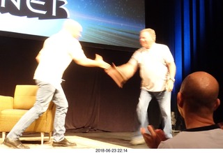 William Shatner show (blurry)