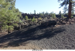 drive from scottsdale to gateway canyon - Sunset crater