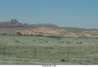 82 a02. drive from scottsdale to gateway canyon - just south of Monument Valley
