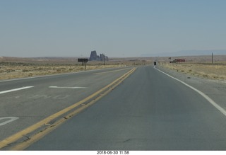 83 a02. drive from scottsdale to gateway canyon - just south of Monument Valley