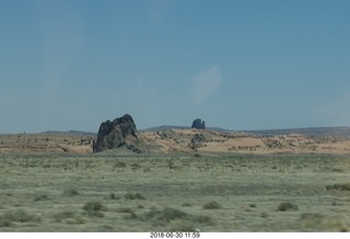 85 a02. drive from scottsdale to gateway canyon - just south of Monument Valley
