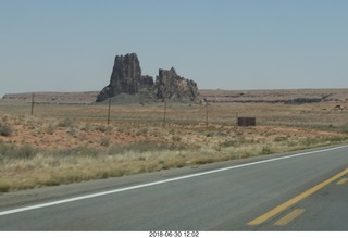 88 a02. drive from scottsdale to gateway canyon - just south of Monument Valley
