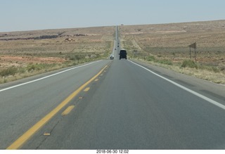 89 a02. drive from scottsdale to gateway canyon - just south of Monument Valley