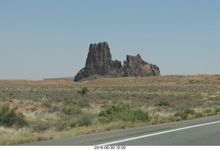 92 a02. drive from scottsdale to gateway canyon - just south of Monument Valley